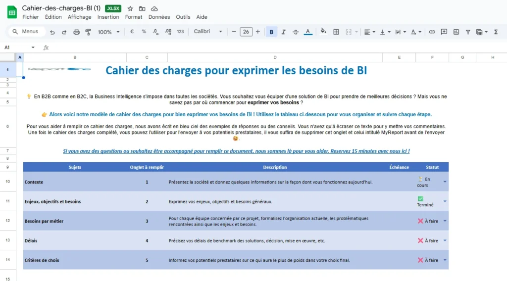modele cahier des charges